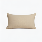Mille-Feuille Texture Pudebetræk - Khaki Lændepude Dekor