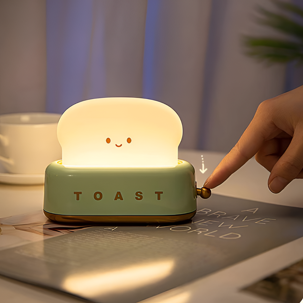 Genopladelig Minimalistisk Brødristerlampe - Dæmpbar