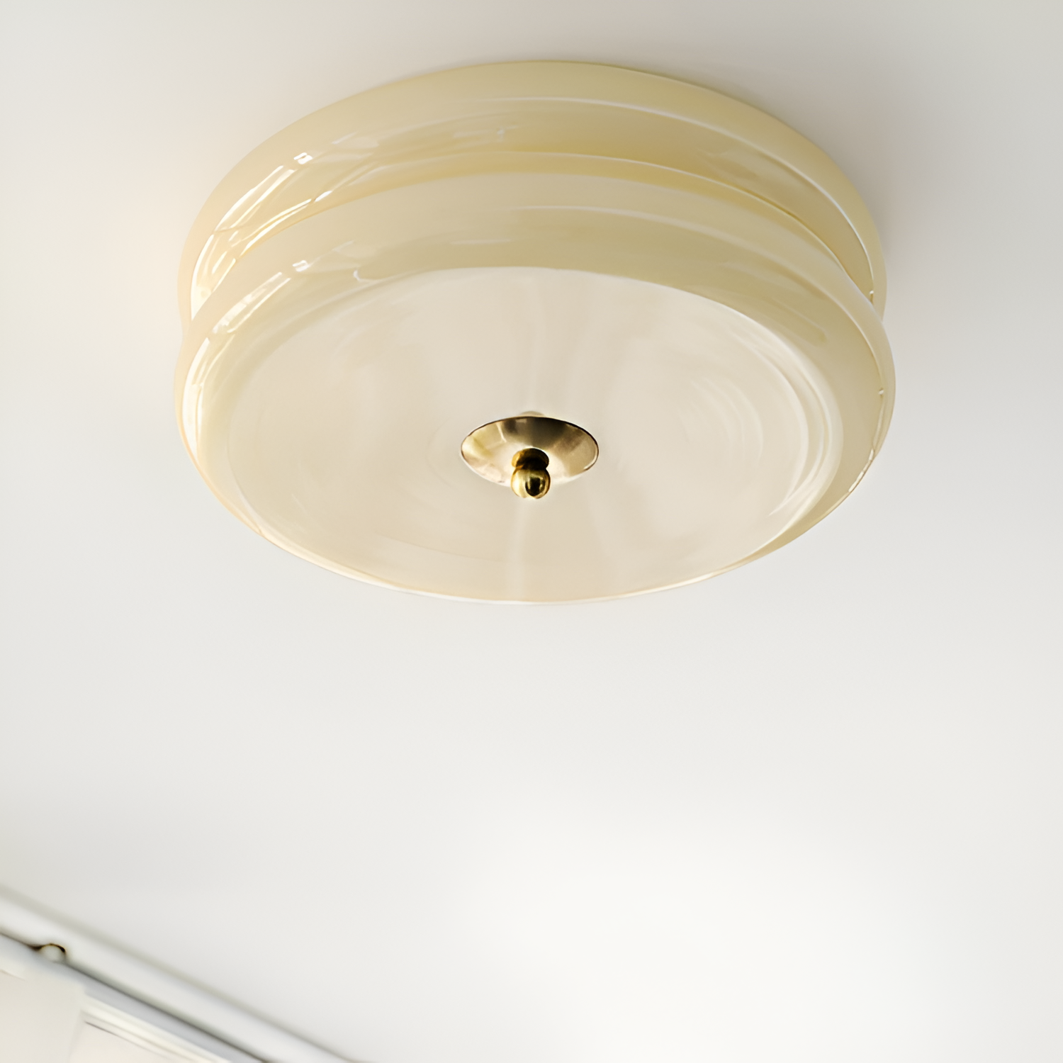 Minimalistisk Flush Loftslampe - Lagdelt