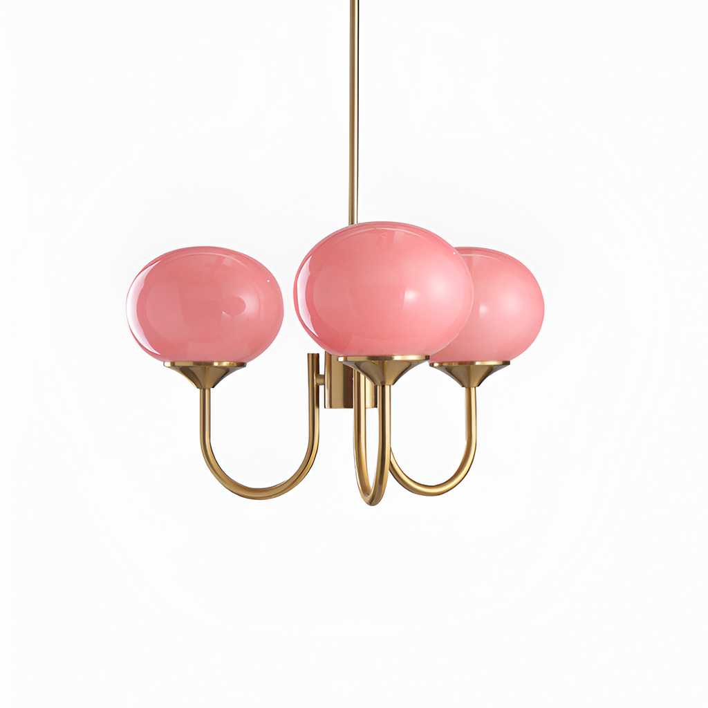 Mid Century Globe Lysekrone - Flere Lyskilder