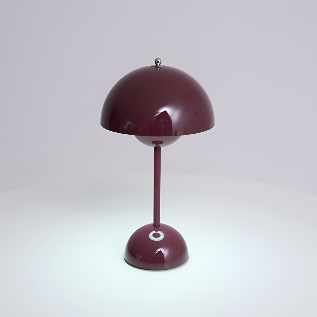 Minimalistisk Bærbar Bordlampe - Dæmpbar