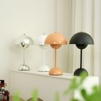 Minimalistisk Bærbar Bordlampe - Dæmpbar