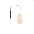 Svingarm Rillet Væglampe - Minimalistisk