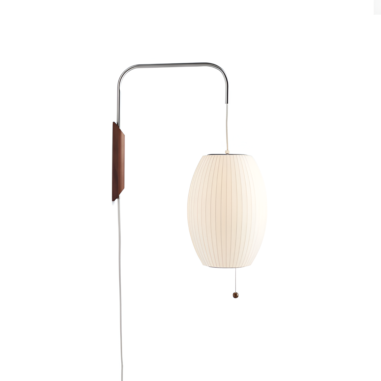 Svingarm Rillet Væglampe - Minimalistisk