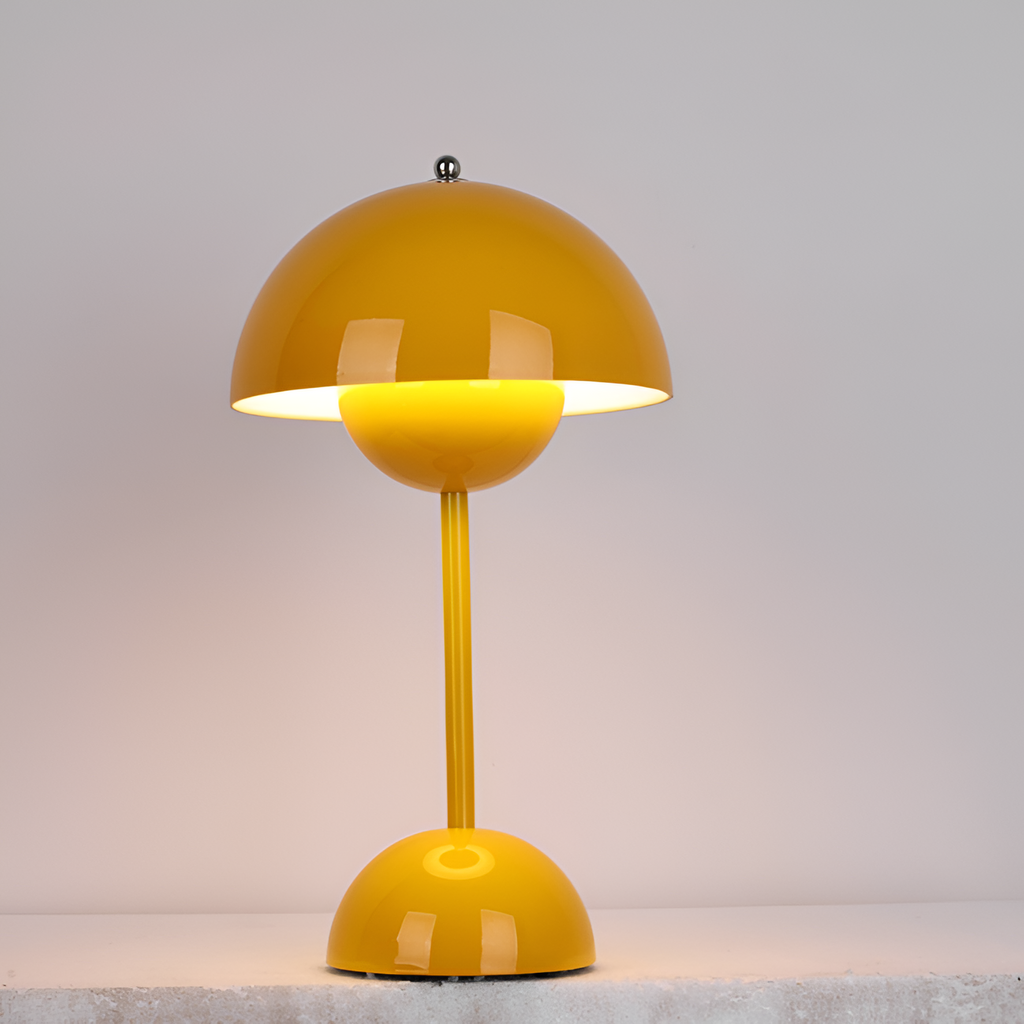 Minimalistisk Bærbar Bordlampe - Dæmpbar