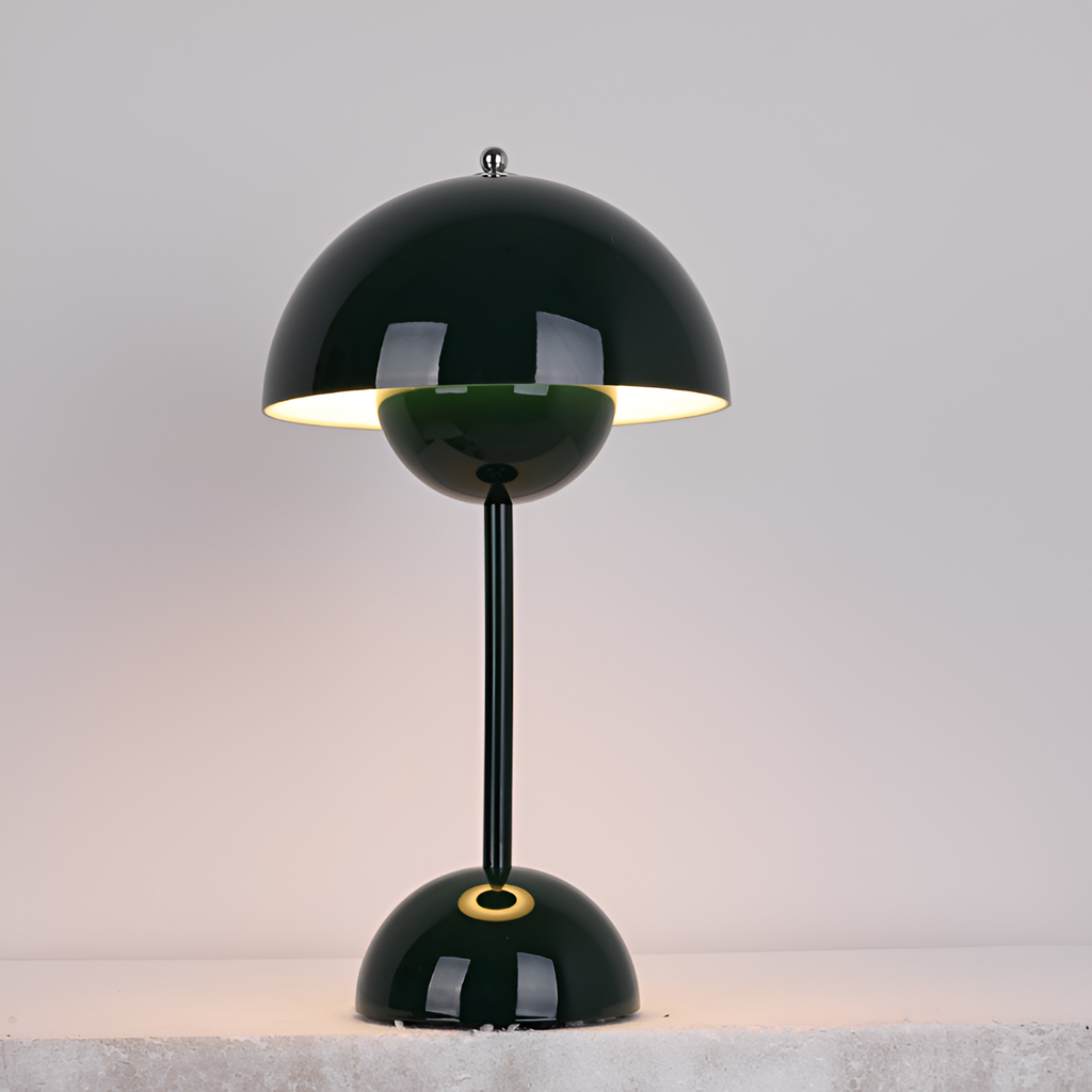 Minimalistisk Bærbar Bordlampe - Dæmpbar