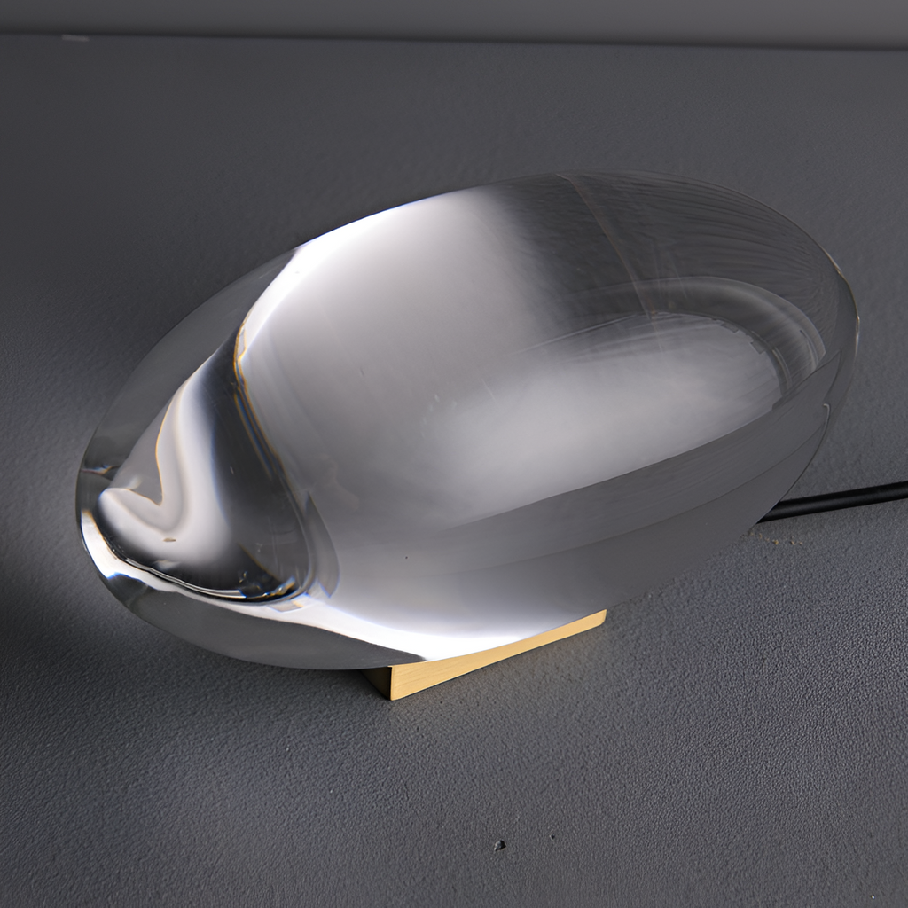 Oval Glasprojektion Projektor - Dekorativ Accent