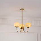 Mid Century Globe Lysekrone - Flere Lyskilder