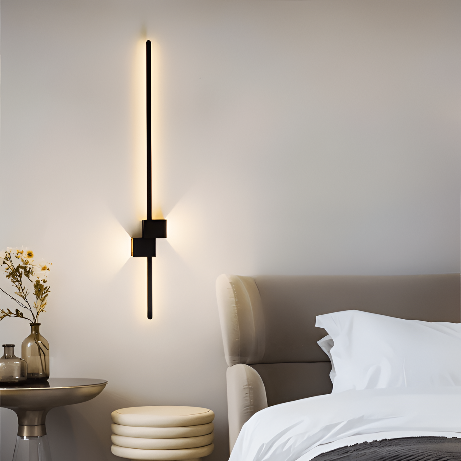 Minimalistisk LED Væglampe - Moderne Indirekte Belysning