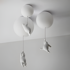 Ballonbjørn Loftlampe - Børneværelse Dekoration