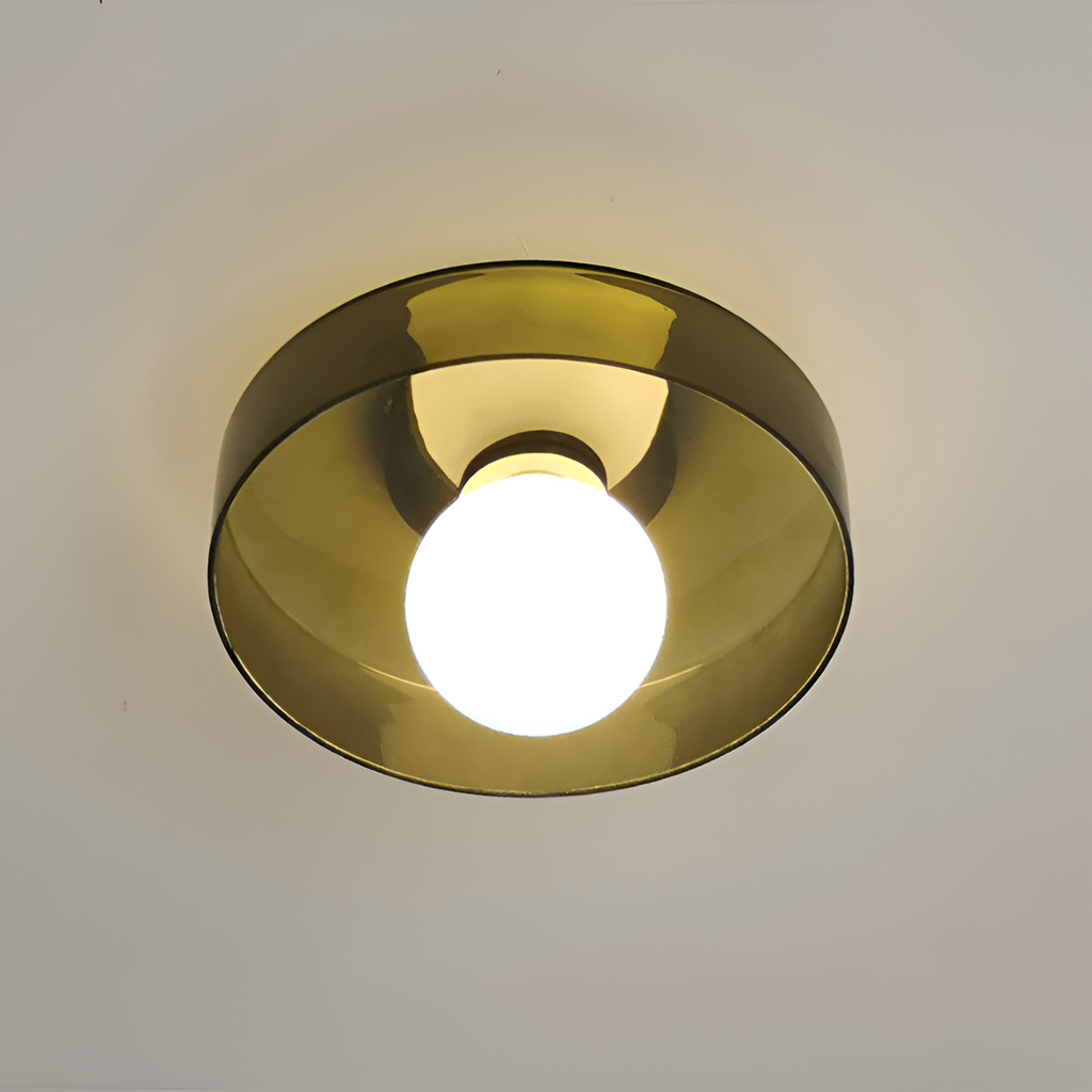 Minimalistisk Blank Plafond Loftslampe - Flushmount