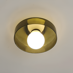 Minimalistisk Blank Plafond Loftslampe - Flushmount