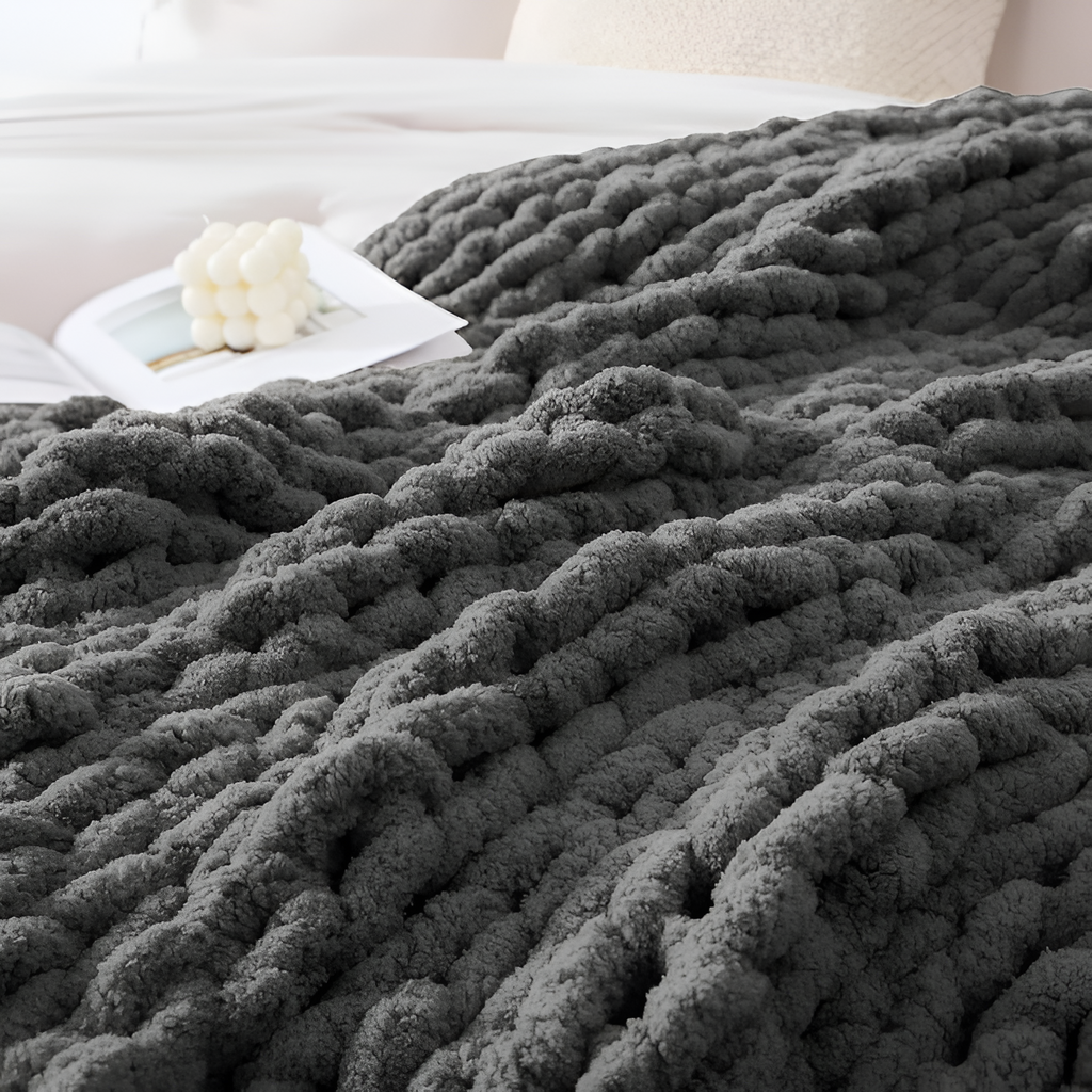Plush Tekstureret Plaid - Rynket