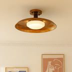 Antik Tekstureret Loftslampe - Minimalistisk