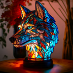Mosaik Glas Dyrelampe Bordpynt - Moderne