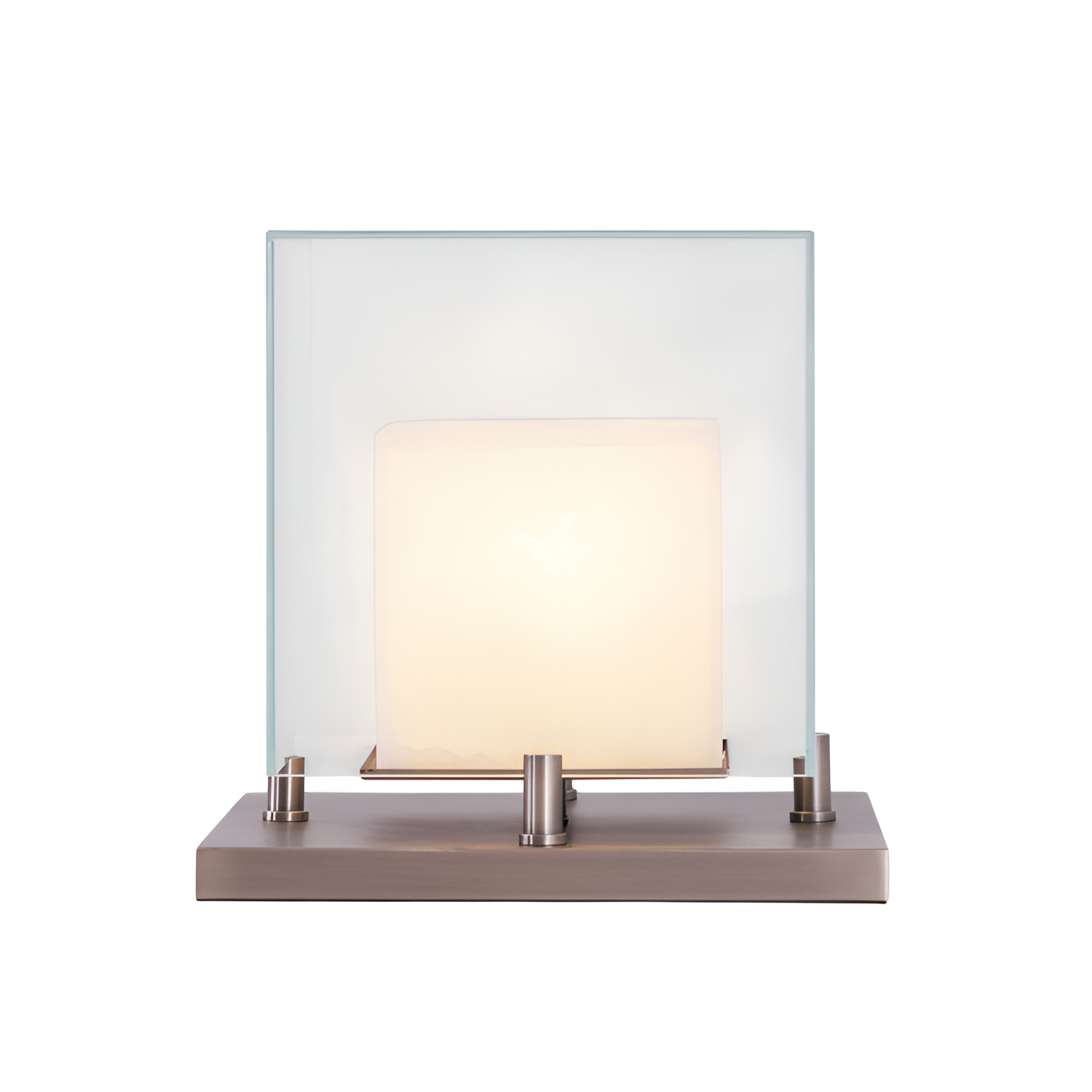 Minimalistisk Geometrisk Bordlampe - Industriel