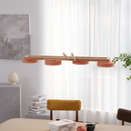Nordisk Lineær Lysekrone - Minimalistisk