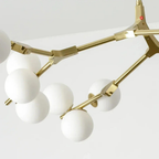 Moderne pendel med trægren-design