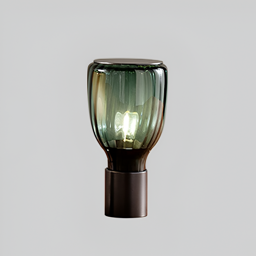 Minimalistisk Abstrakt Glasbordlampe - Moderne