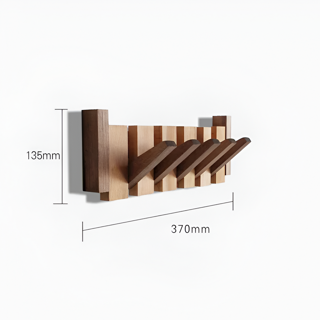 Minimalistisk Udtrækkelig Vægkrog - Pladsbesparende