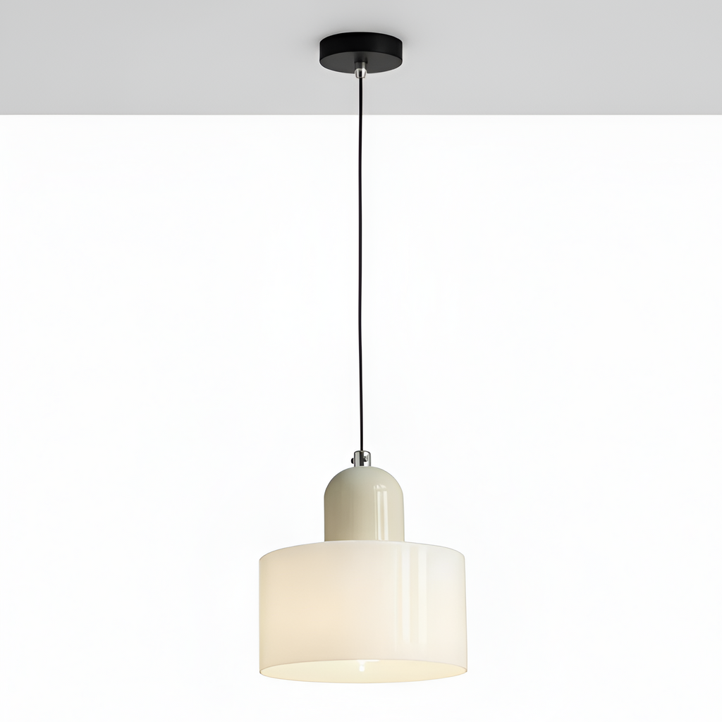 Nordisk pendel i cirkulært glas – Bauhaus