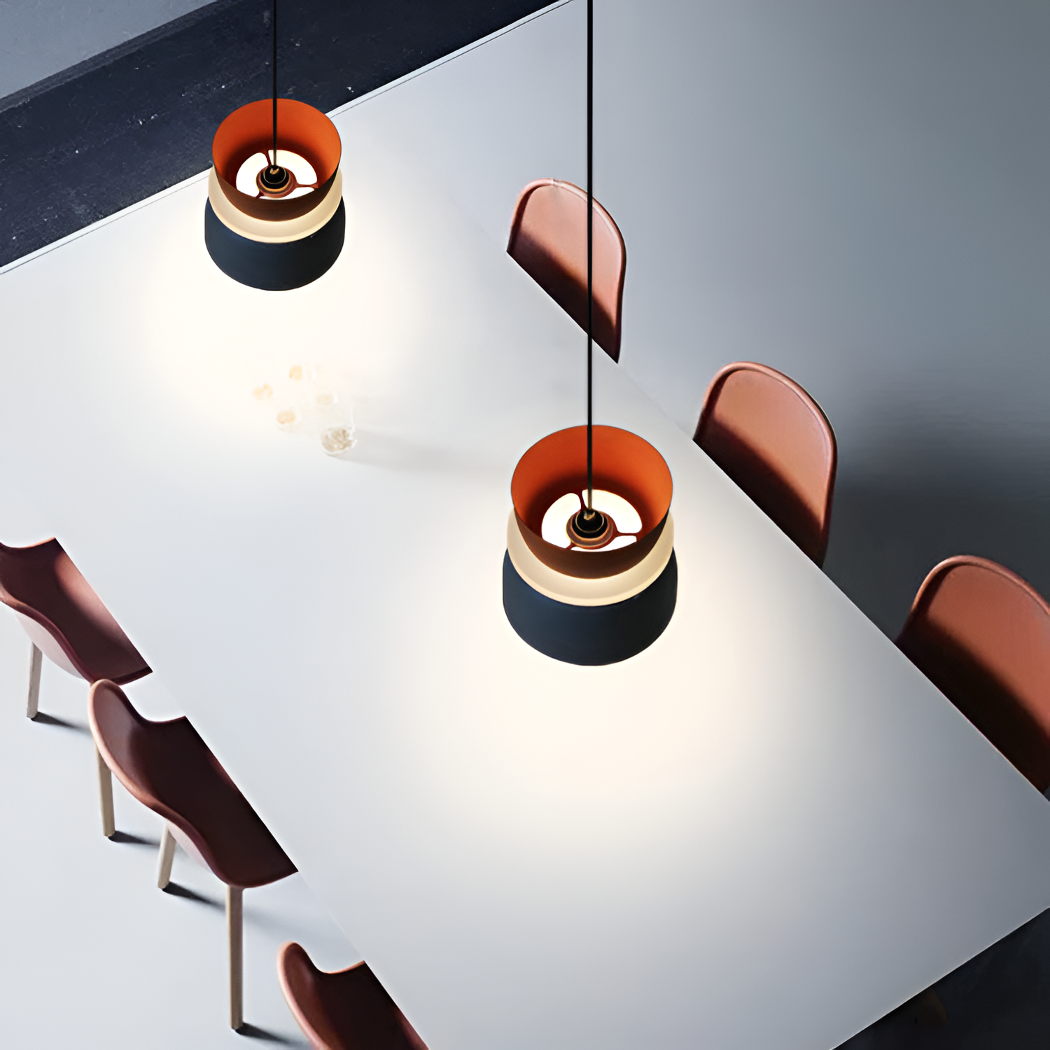 Moderne Pendellampe - Farverig Geometrisk Hængelampe