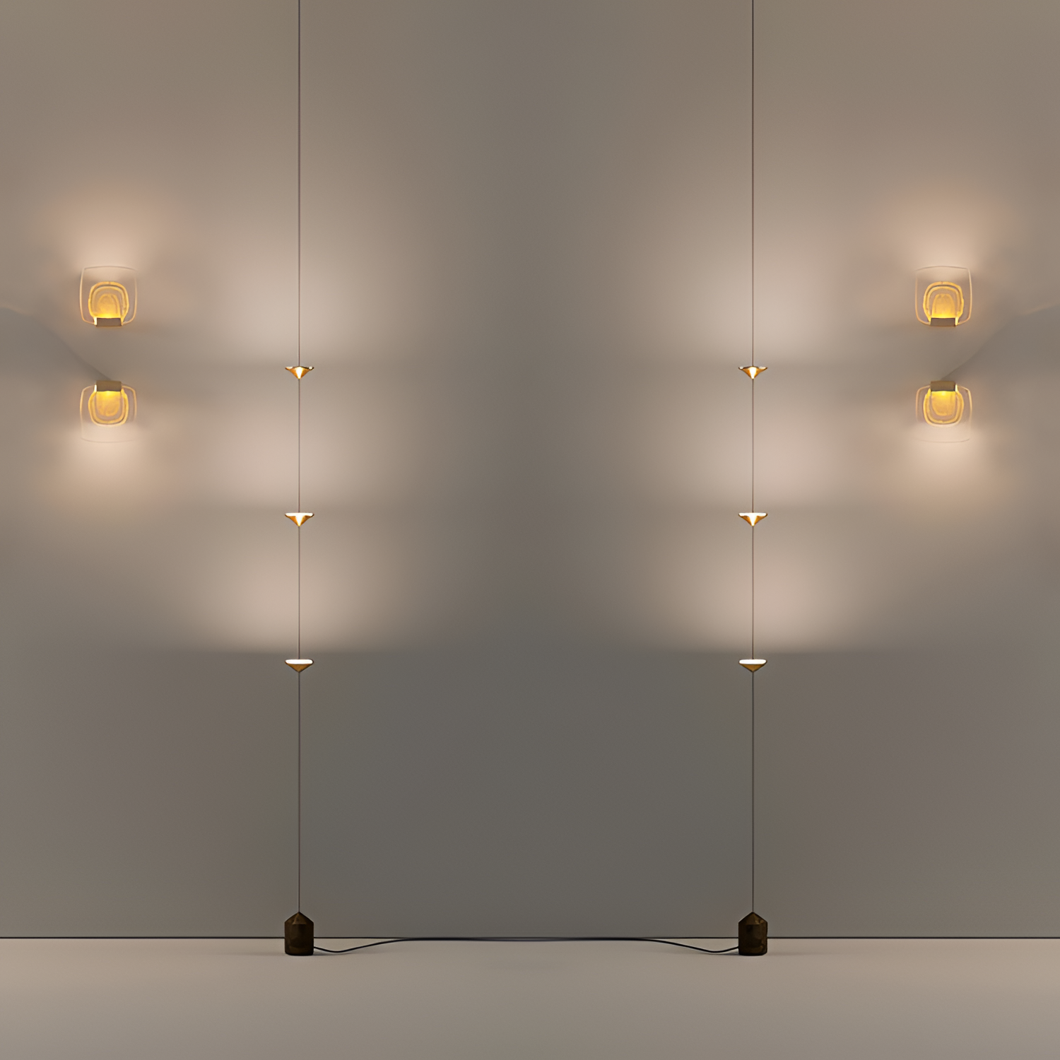 Minimalistisk Soreluna Gulvlampe - Justerbar