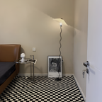 Plisseret Bølget Gulvlampe - Minimalistisk