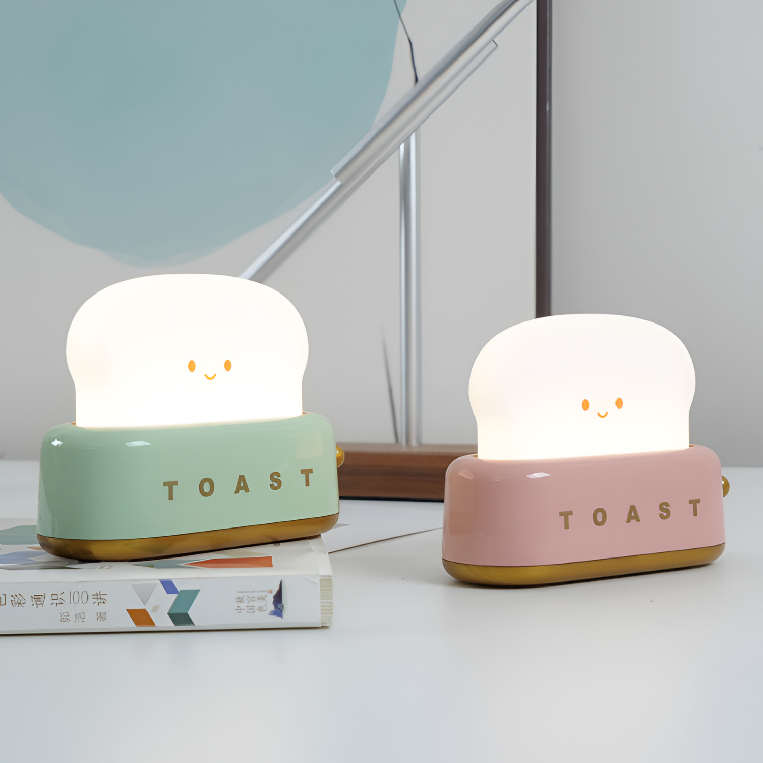 Genopladelig Minimalistisk Brødristerlampe - Dæmpbar