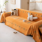 Geometrisk Sofa tæppe med Tekstureret - Boho