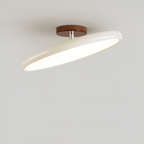 Minimalistisk Loftslampe med Disk-design - Kan dæmpes