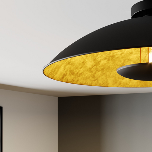 Minimalistisk Abstrakt Loftlampe - Rund