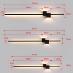 Minimalistisk LED Væglampe - Moderne Indirekte Belysning