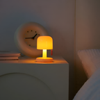 Grampians Glow Bærbar Lampe - Hvid Natlampe Med Lysdæmper