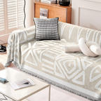 Moderne Vævet Sofa Tæppe - Geometriske
