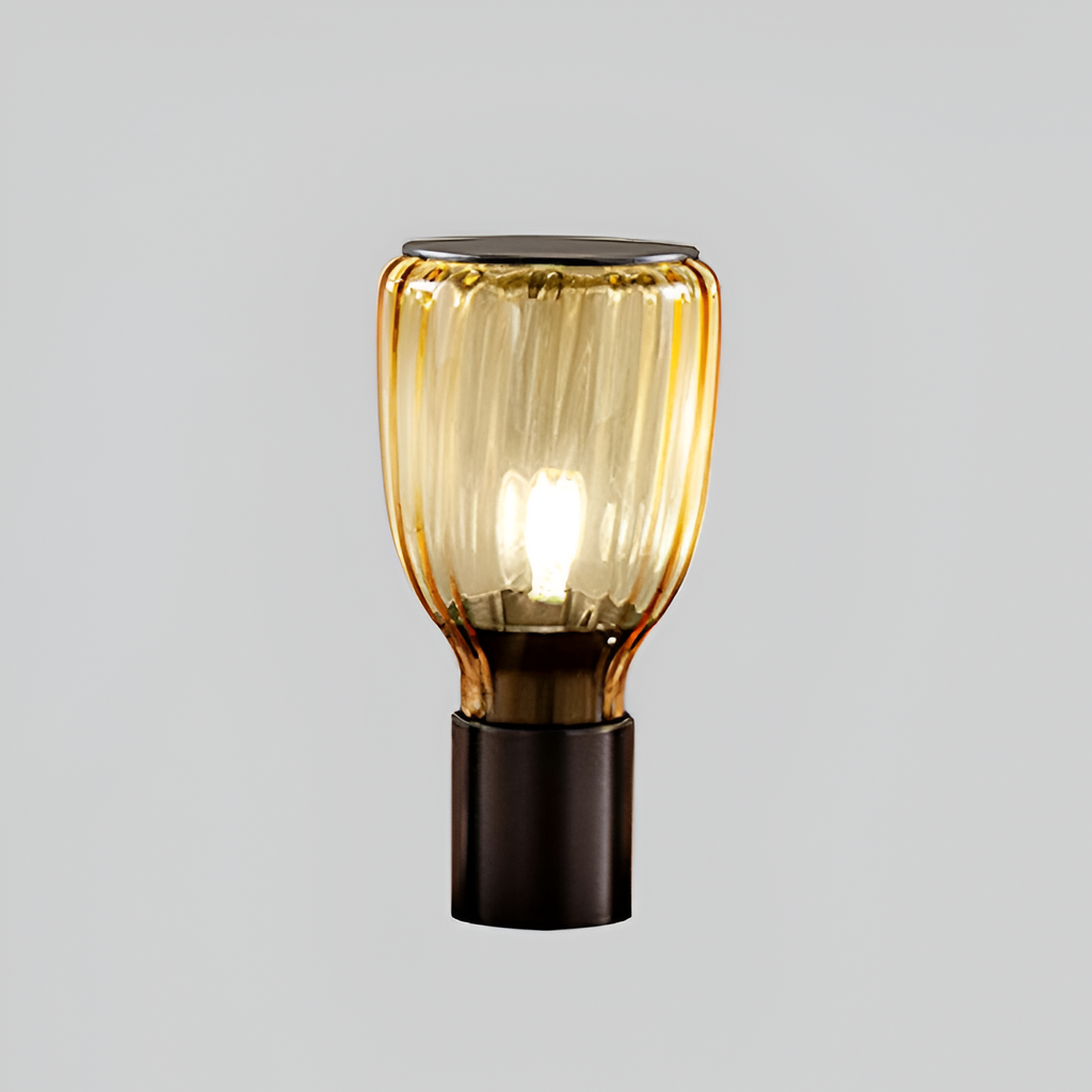 Minimalistisk Abstrakt Glasbordlampe - Moderne