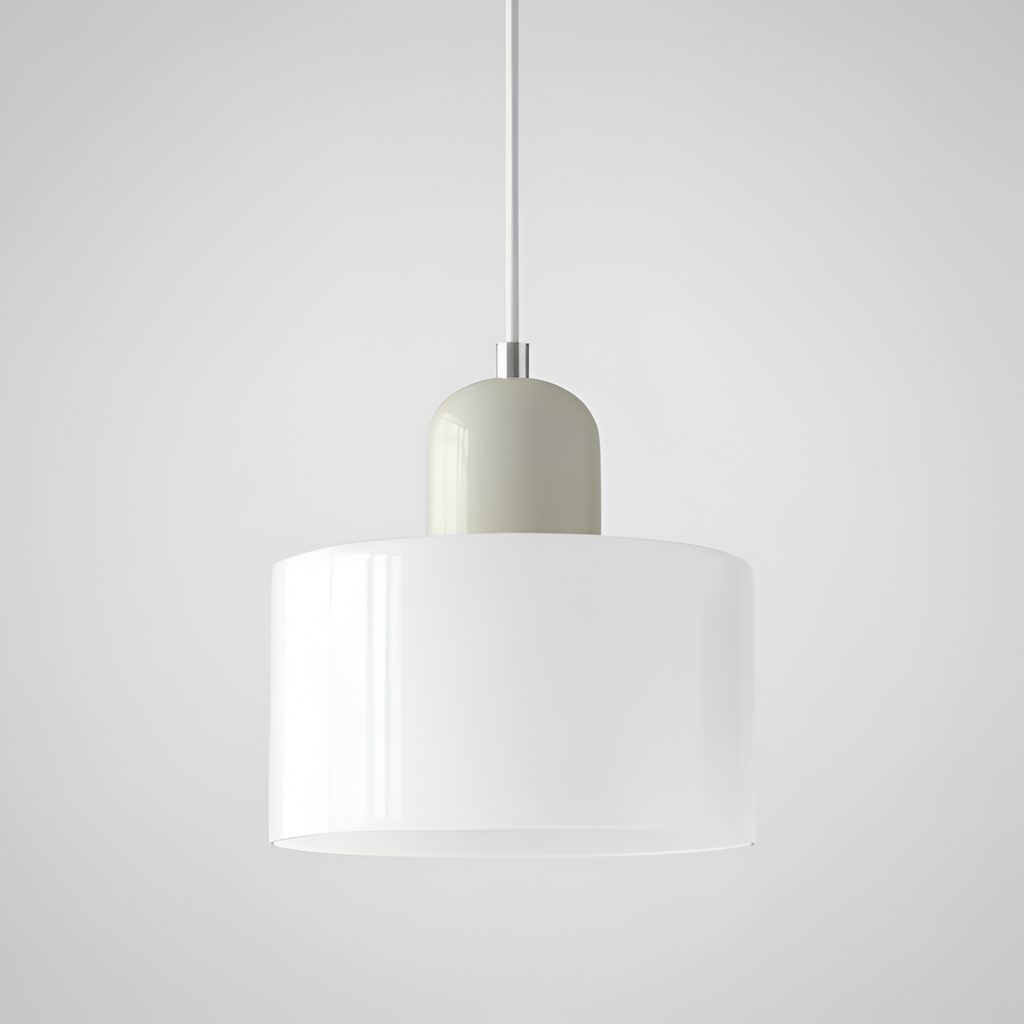Nordisk pendel i cirkulært glas – Bauhaus