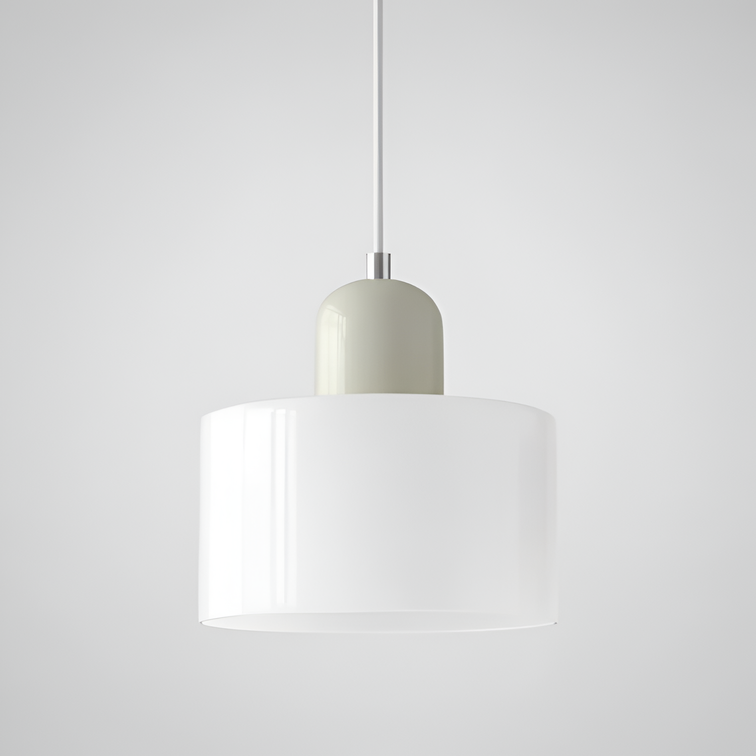 Nordisk pendel i cirkulært glas – Bauhaus