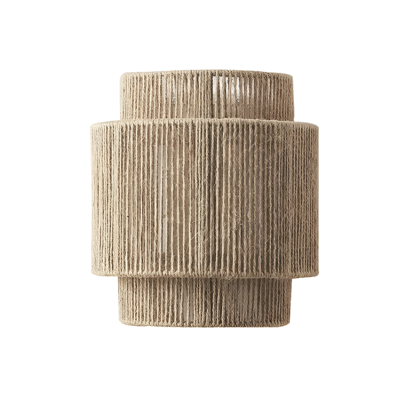 Væglampe med rattan-håndtag – LED-væglampe