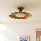 Antik Tekstureret Loftslampe - Minimalistisk