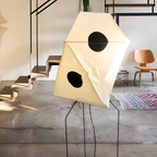 Geometrisk Papirlampe i Washi - Minimalistisk