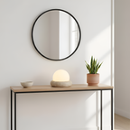 Skulpturel Travertin Bordlampe - Minimalistisk