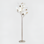 Blomstrende Træ Gulvlampe - Minimalistisk
