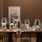 Moderne Skulpturel Bordlampe - Dekorativ