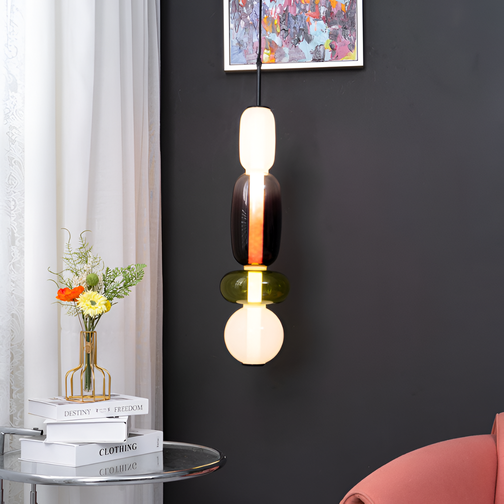 Sukkerglas Moderne Pendel - Dekorativ