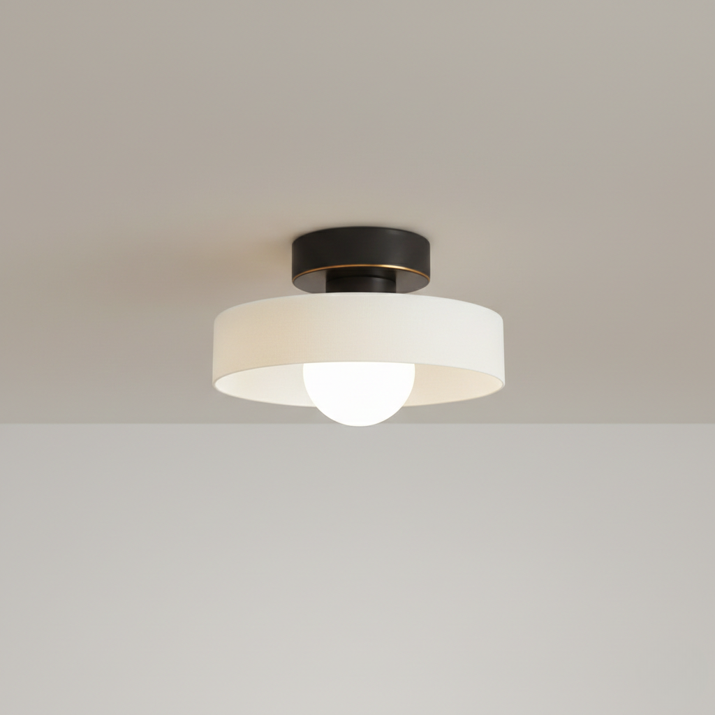 Fransk Bauhaus Loftslampe | Lysende, Stemningsfulde Led-lampe