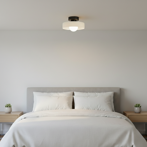 Fransk Bauhaus Loftslampe | Lysende, Stemningsfulde Led-lampe