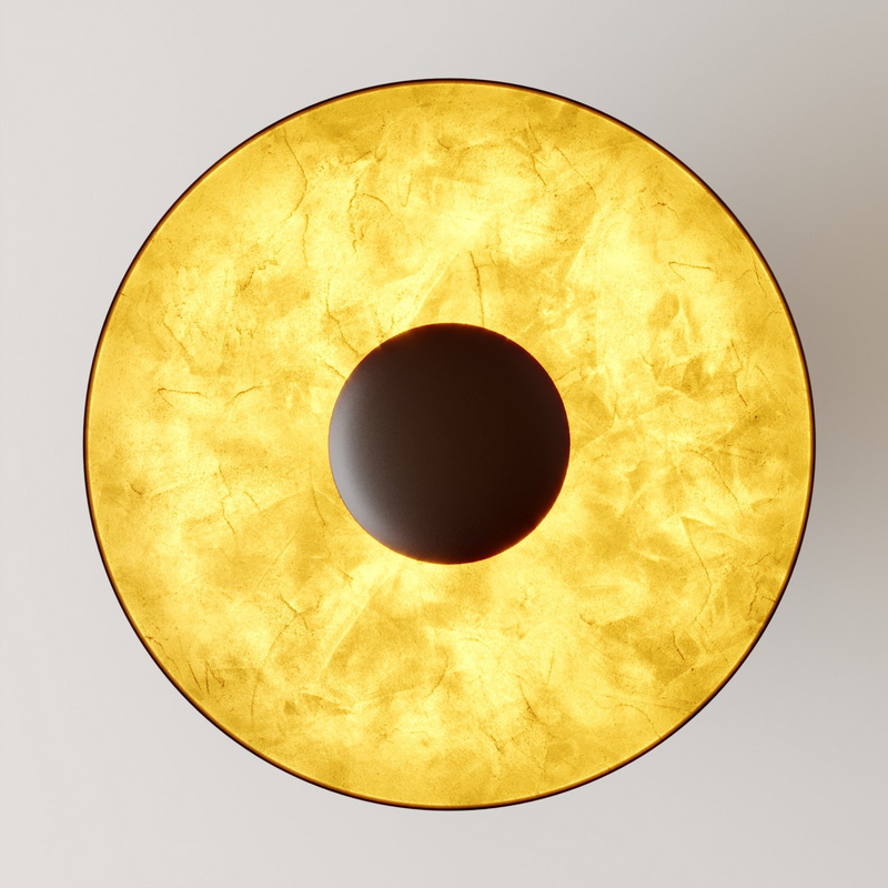 Minimalistisk Abstrakt Loftlampe - Rund