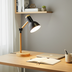Moderne LED-bordlampe | Nordisk trædesign