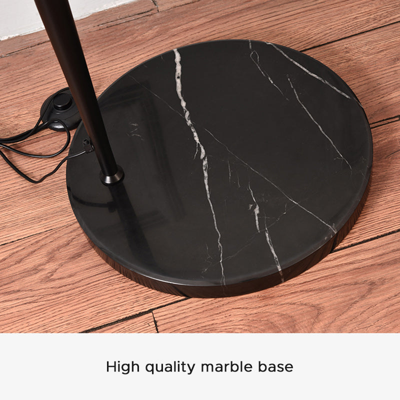 Minimalistisk Buet Gulvlampe - Justerbart Metal Arbejdslys